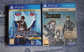 PS4 : Valkyria Revolution - sealed + Chronicles Remastered
