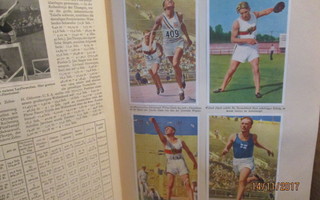 Keräilykirja Los  Angelesin kesäolympialaisista v 1932