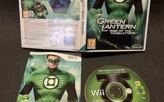 Green Lantern Rise of the Manhunters Wii - CiB
