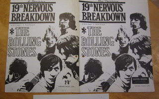 Rolling Stones "19th Nervous Breakdown"-nuotit vuodelta 1966