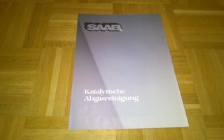 Esite Saab katalysaattori / pakokaasunpuhdistus, 1985