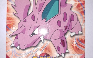 Pokemon Topps keräilykortti #33 Nidorino