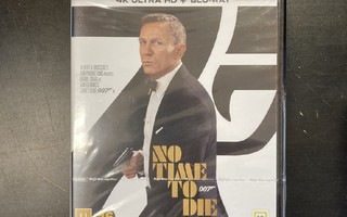 007 No Time To Die 4K Ultra HD+Blu-ray (UUSI)