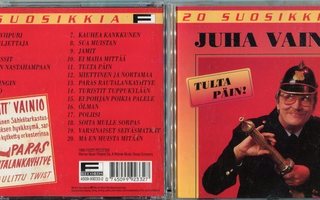 JUHA VAINIO . CD-LEVY . 20 SUOSIKKIA . TULTA PÄIN !