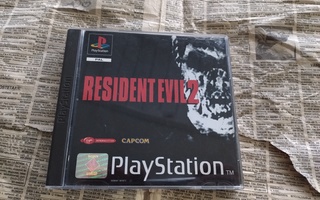 Resident Evil 2 PS1 suomenkieltä kannessa