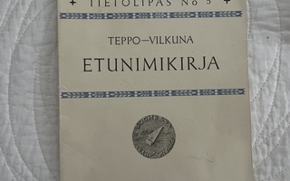 Teppo-Vilkuna Etunimikirja, SKS 1947