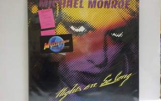 MICHAEL MONROE - NIGHTS ARE SO LONG M-/M- SUOMI 1987 LP