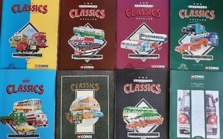 CORGI Models Catalogue "Classics" 8 kpl.