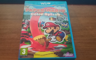 Wii U Paper Mario Color Splash PAL
