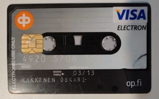 Visa elektron kasettikortti