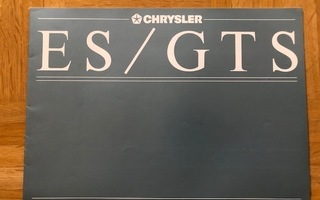 Esite Chrysler ES / GTS, noin 1990