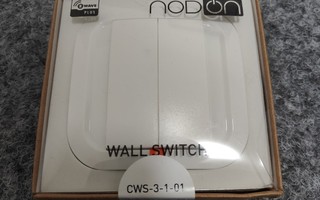 4 kpl NodOn Wall Switch seinäkytkin Z-Wave