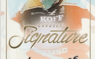 2017/08 Cardset Signature Antti Lehtonen , Ilves
