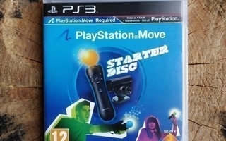 Kuin Uusi Playstation Move Starter Disc PS3 CIB