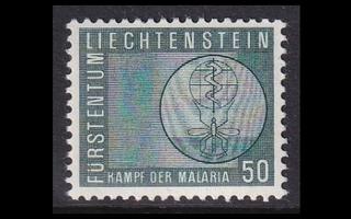 Liechtenstein 419 ** Taistelu malariaa vastaan (1962)