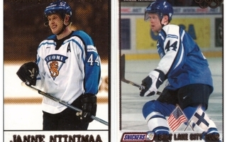 2 x JANNE NIINIMAA Team FINLAND Cardset Erikoiskortteja