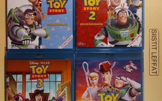 (SL) 4 BLU-RAY) Toy Story 1-4 (PUHUMME SUOMEA!)