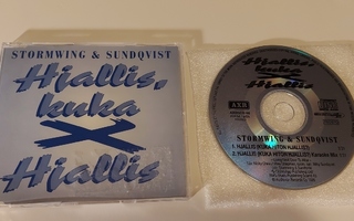 STORMWING & SUNDQVIST- Hjallis CD single 1995