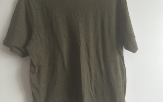 SMOG vihreäsävyinen t-paita koko xL