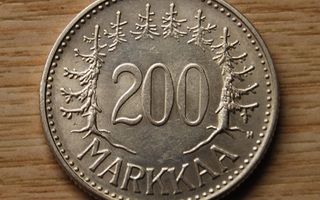 Suomi, 200 Markkaa 1957, Hopeaa