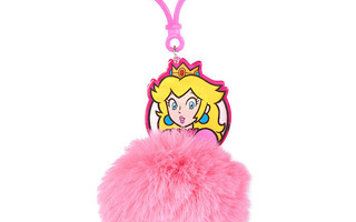 SUPER MARIO PRINCESS PEACH POM POM KEYCHAIN	(65 313)	avaimen