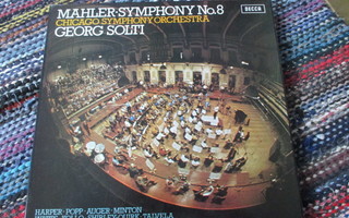 Mahler: Sinfonia nro 8. CSO/Solti. Decca 2LP