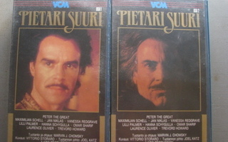 PIETARI SUURI ( VHS - versiot osa 1 & 2 )