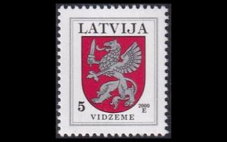 Latvia 373C_VI ** Käyttösarja vaakuna 5 S -00 (1994)