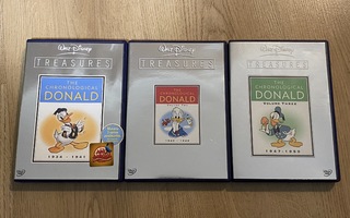 THE CHRONOLOGICAL DONALD 1-3 - DVD - WALT DISNEY TREASURES