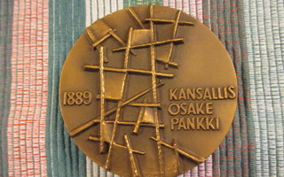 Kansallis-Osake Pankki 75 V mitali 1964.