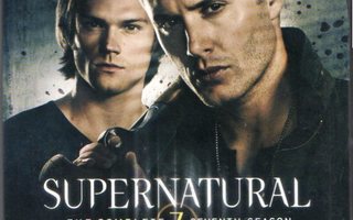 Supernatural season 7	(73 111)	UUSI	-GB-	BLU-RAY	slipcase,	(