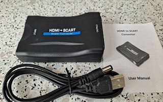 HDMI - SCART Muunnin / Adapteri (UUSI)