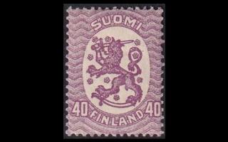 72 ** M-17 40p lila (1917)