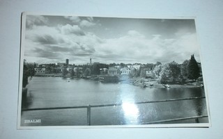 Iisalmi, näkymä keskustaan, mv valokuvapk, p. 1955