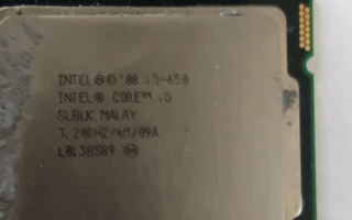 Intel i5 650 LGA 1156