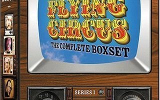 Monty Python Lentävä Sirkus: Kaudet 1-4, 7xDVD +extra DVD!!