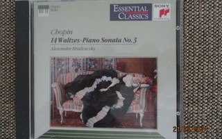 Frederic Chopin 14 WALZES - PIANO SONATA NO. 3 (CD)