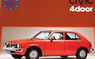 1976 Honda Civic 4 door esite - KUIN UUSI