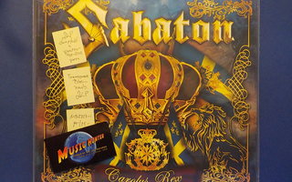 SABATON - CAROLUS REX - 2012 1ST.PRESS BLUE VINYLS M-/M- 2LP