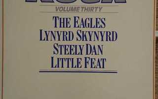 The History Of Rock VOL 30 - EAGLES LYNYRD SKYNYRD 2 LP