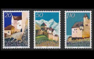 Liechtenstein 896-8 ** Vaduzin linna (1986)