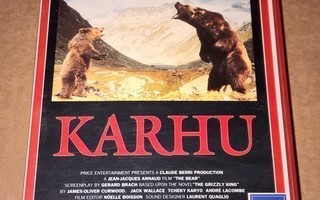 KARHU THE BEAR VHS NORDIC FILM OY 1989