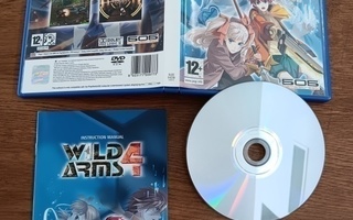 Wild Arms 4 PS2 Uudenveroinen!