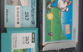 Famicom Golf + kotelo + ohjeet JPN