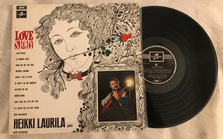 Heikki Laurila: Love Story vinyylilevy LP, 1971, Suomi FIN