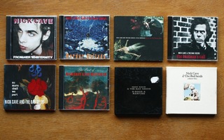 Nick Cave CD-paketti 8 kpl julkaisua myydään yhdessä