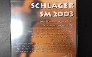 Svenska Karaokefabriken - Schlager SM 2003 DVD (UUSI)