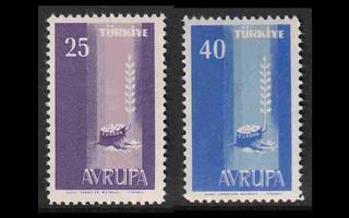 Turkki 1610-1 ** Europa (1958)