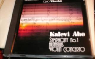 CD Kalevi Aho SYMPHONY No. 1 HILJAISUUS Violin Concerto