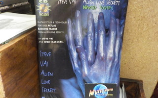 STEVE VAI - ALIEN LOVE SECRETS NUOTTIKIRJA + CD